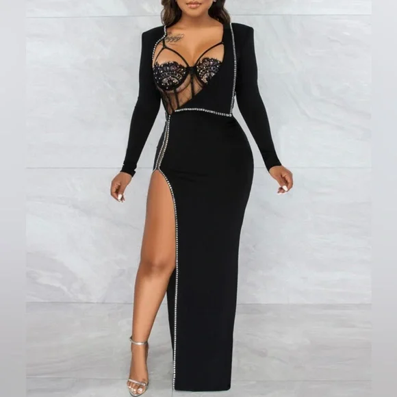 chinese dress ladies Lace Cutout Dover Teddy